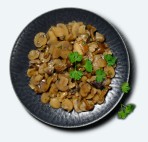 Mixed mushrooms ready